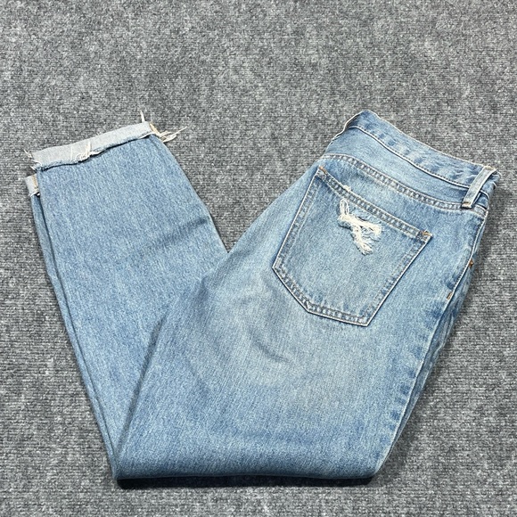 We The Free Light Blue Boyfriend Jeans - Picture 1 of 7